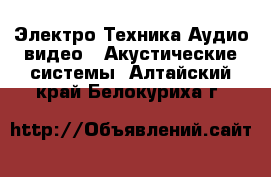 Электро-Техника Аудио-видео - Акустические системы. Алтайский край,Белокуриха г.